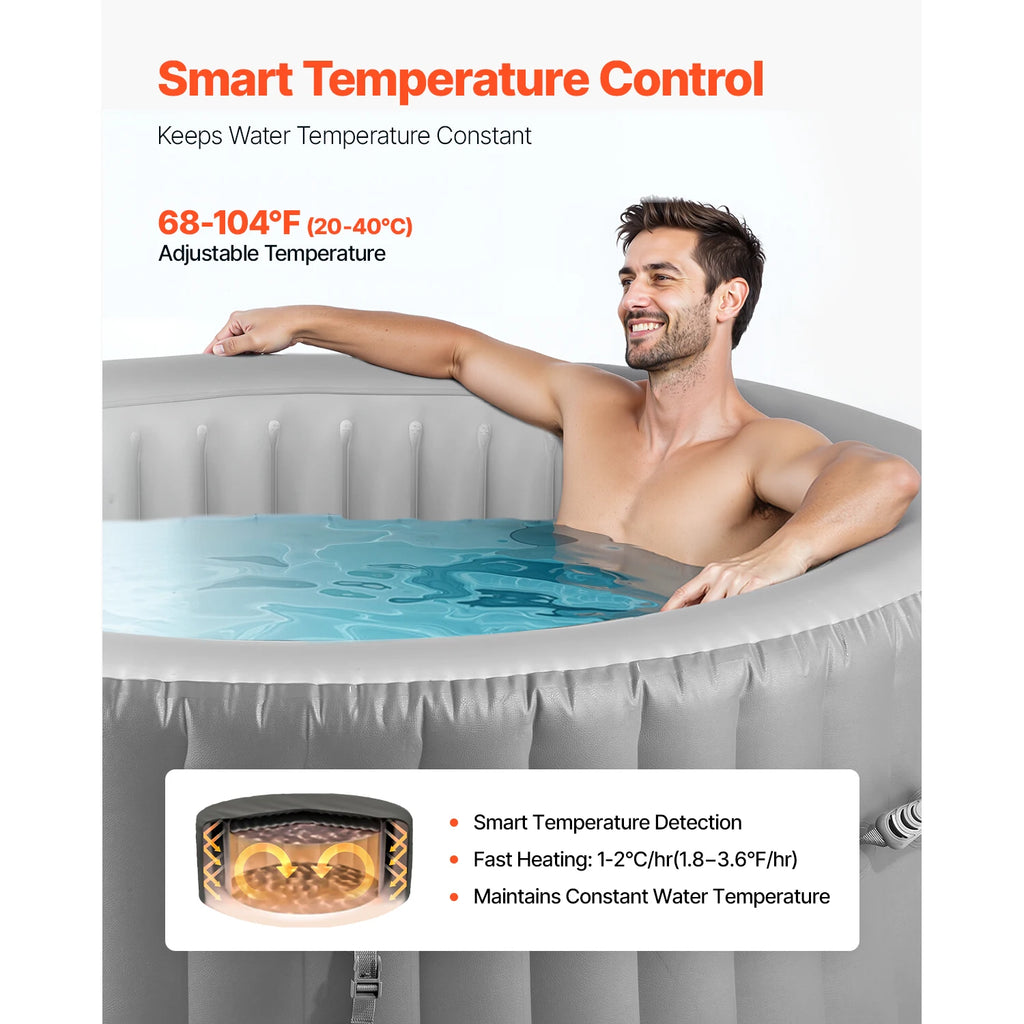 Wanna z hydromasażem, jacuzzi nadmuchiwane