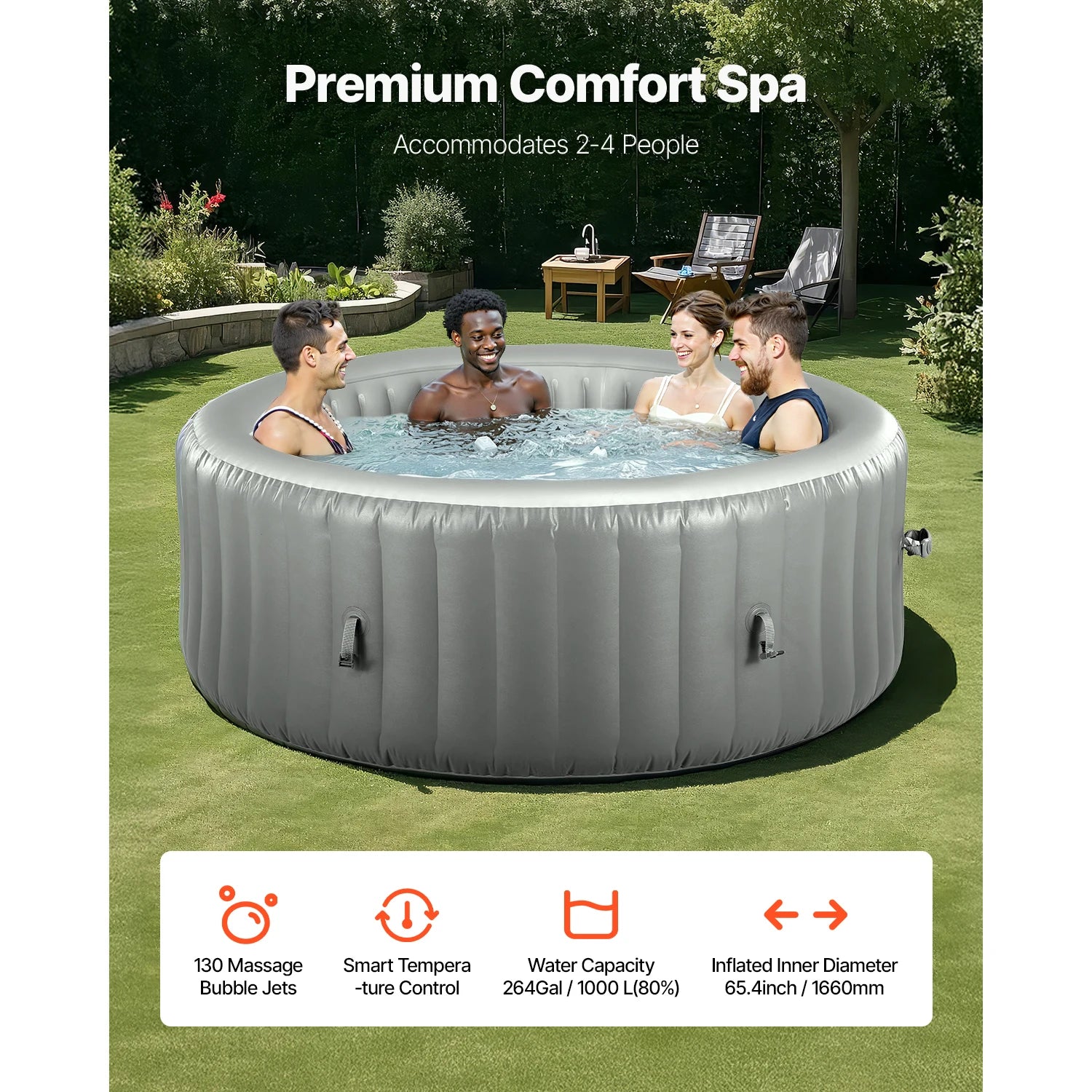 Wanna z hydromasażem, jacuzzi nadmuchiwane